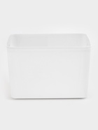 Контейнер для хранения с ручками LaDо́m «Натурэль», 36×25×24.5 см, белый  (артикул 10981356)  большой выбор товаров оптом и в розницу по низким ценам с доставкой