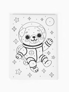 Картина по номерам «Мопс в скафандре», 21×15 см  (артикул 10963267)  большой выбор товаров оптом и в розницу по низким ценам с доставкой