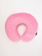 Подушка для путешествий бархатная «Не храплю», розовая, 28×30×9 см - фото 809461080