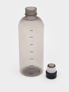 Бутылка для воды с мерной шкалой, 750 мл, 7.5×22.5 см, полистирол, чёрная - Фото 3