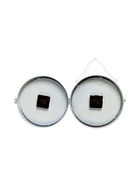 УЦЕНКА Часы настенные двусторонние «Птичка на ветке», на подвесе, d=23 см, белые - Фото 4