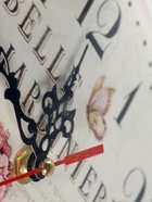 УЦЕНКА Часы настенные двусторонние «Птичка на ветке», на подвесе, d=23 см, белые - Фото 8