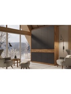 УЦЕНКА Шкаф четырехстворчатый Роджина, 1998х520х2400, Дуб крафт/Графит - Фото 3