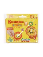 УЦЕНКА Мелки восковые Maxi 12цв Каляка-Маляка толстые круглые КВКМ12-Д 10985839