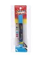 УЦЕНКА Маркер меловой для стекла, на водной основе, синий флуоресцентный - Фото 9