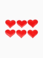 Сердечки декоративные, губчатые, 3.5 см, 6 шт (комплект 3 шт) - фото 68182649