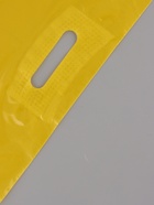 Пакет с вырубной усиленной ручкой, жёлтый, ПВД, 40?50, 45 мкм (комплект 50 шт) - фото 68182662