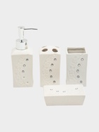 УЦЕНКА Набор для ванной, 4 предм. (дозатор, мыльница, 2 стакана) - Фото 7