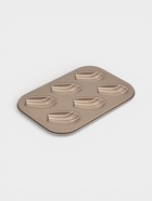 УЦЕНКА Форма для выпечки с а/п покрытием 26.5×18.5×2.5 см «Голд» 6 ячеек 10985922