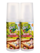 Спрей от комаров и мошек "Safex KIDS", 100 мл 2 штуки 10931301 - фото 8120389