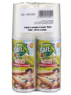 Спрей от комаров и мошек "Safex KIDS", 100 мл 2 штуки 10931301 - фото 8120395