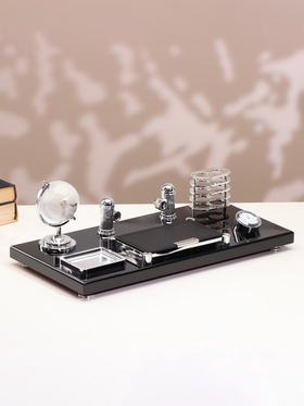 {{photo.Alt || photo.Description || 'УЦЕНКА Набор настольный канцелярский 6в1 с часами'}}