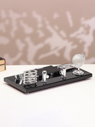 УЦЕНКА Набор настольный канцелярский 6в1 с часами - Фото 2