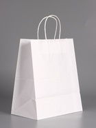 Пакет бумажный подарочный, «С 8 марта Цветочек», белый, 24?14?28 см (комплект 2 шт) - фото 68182690