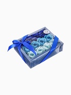 УЦЕНКА Набор роз в картонной коробке 12 штук, синего оттенка 10985967