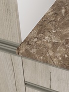 Кухонный гарнитур угловой «Антика гранд прайм», 2100×2700 мм, цвет бежевый/белый - Фото 3