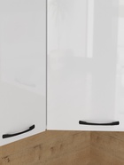 Кухонный гарнитур угловой «Жасмин мега прайм», 1200×1600 мм, цвет белый/бежевый - Фото 3