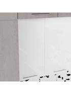 Кухонный гарнитур угловой «Терция гранд прайм», 2100×2700 мм, цвет серый/белый - Фото 4