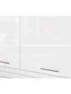 Кухонный гарнитур угловой «Терция прайм», 1100×2000 мм, цвет белый/серый - Фото 4