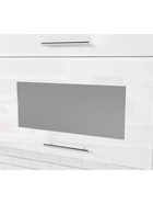 Кухонный гарнитур прямой «Терция ультра», 2000 мм, цвет белый/серый - Фото 5