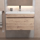 Тумба подвесная Uperwood, под раковину Uperwood Eva 60, с выдвижным ящиком, цвет крафт табачный 10821768