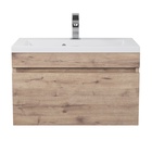 Тумба подвесная Uperwood, под раковину Uperwood Eva 60, с выдвижным ящиком, цвет крафт табачный 10821768