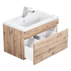 Тумба подвесная Uperwood, под раковину Uperwood Eva 60, с выдвижным ящиком, цвет крафт табачный 10821768