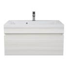 Тумба подвесная Uperwood, под раковину Uperwood Eva 75, с выдвижным ящиком, цвет дуб харбор белый 10821769