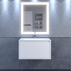 Тумба подвесная Uperwood, с раковиной Uperwood Next Premium 70, 1 ящик, цвет белый 10821781