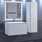 Тумба подвесная Uperwood, с раковиной Uperwood Next Premium 70, 1 ящик, цвет белый 10821781