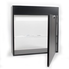 Тумба подвесная Uperwood, с раковиной Uperwood Modul 60, цвет чёрный матовый 10821784