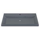 Тумба подвесная Uperwood, с раковиной Uperwood Tanos Classic Quartz 100, цвет белый/графит/бетон  (артикул 10821786)  большой выбор товаров оптом и в розницу по низким ценам с доставкой