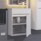 Тумба подвесная Uperwood, с раковиной Uperwood Modul 50, цвет белый матовый - Фото 5