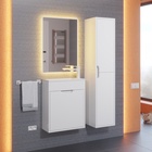 Тумба подвесная Uperwood, с раковиной Uperwood Modul 50, цвет белый матовый - Фото 10