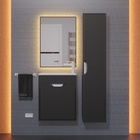 Тумба подвесная Uperwood, с раковиной Uperwood Modul 50, цвет чёрный матовый - Фото 11