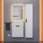 Тумба подвесная Uperwood, с раковиной Uperwood Modul 50, цвет белый/графит - Фото 12