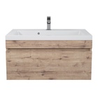 Тумба подвесная Uperwood, с раковиной Uperwood Eva 75, выдвижной ящик, цвет крафт табачный  (артикул 10821805)  большой выбор товаров оптом и в розницу по низким ценам с доставкой