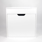 Тумба подвесная Uperwood, с раковиной Uperwood Modul 60, цвет белый/графит  (артикул 10821808)  большой выбор товаров оптом и в розницу по низким ценам с доставкой