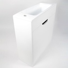 Тумба подвесная Uperwood, с раковиной Uperwood Modul 60, цвет белый/графит  (артикул 10821808)  большой выбор товаров оптом и в розницу по низким ценам с доставкой