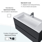 Раковина для ванной Uperwood Infinity 100, белая глянцевая  (артикул 10821819)  большой выбор товаров оптом и в розницу по низким ценам с доставкой