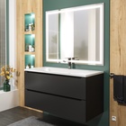 Раковина для ванной Uperwood Infinity 100, белая глянцевая  (артикул 10821819)  большой выбор товаров оптом и в розницу по низким ценам с доставкой