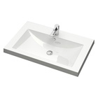 Раковина для ванной Uperwood Eva 60, белая глянцевая  (артикул 10821827)  большой выбор товаров оптом и в розницу по низким ценам с доставкой