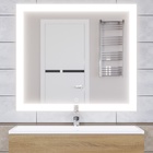 Зеркало интерьерное настенное Uperwood Barsa, с LED – подсветкой, с сенсорным выключателем, с антизапотеванием, 90×80 см  (артикул 10821828)  большой выбор товаров оптом и в розницу по низким ценам с доставкой