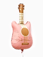 Воздушный шар фольгированный 35" «Розовая гитара» 10936975