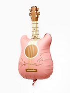 Воздушный шар фольгированный 35" «Розовая гитара» 10936975