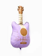 Воздушный шар фольгированный 35" «Сиреневая гитара» 10936977