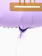 Воздушный шар фольгированный 35" «Сиреневая гитара» 10936977