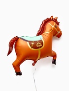 Воздушный шар фольгированный 28" «Коричневая лошадка» 10937033