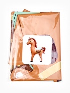 Воздушный шар фольгированный 28" «Коричневая лошадка» 10937033