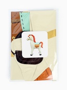 Воздушный шар фольгированный 28" «Белая лошадка» 10937034